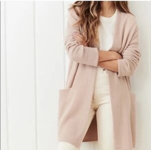 Jenni Kayne Cashmere Blush Open Front Cardigan